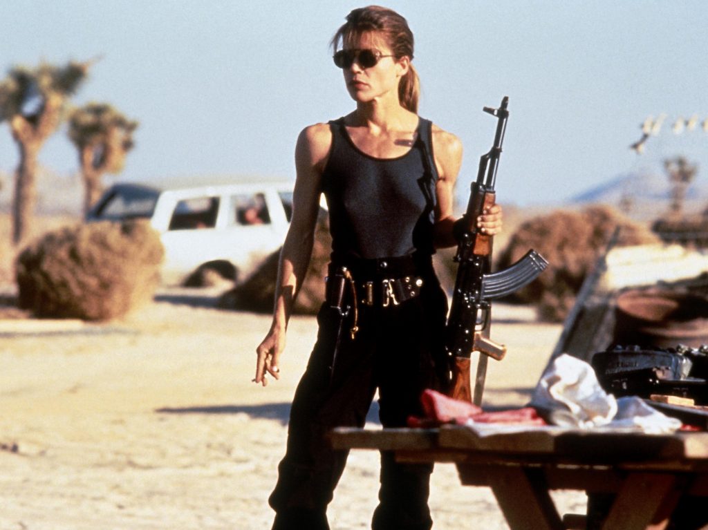 1462559800694Terminator 2 que devient Linda Hamilton alias Sarah Connor Photos