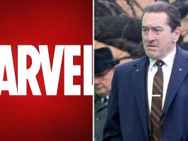 Robert De Niro e il logo Marvel