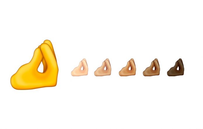 Emoji con il gesto italiano