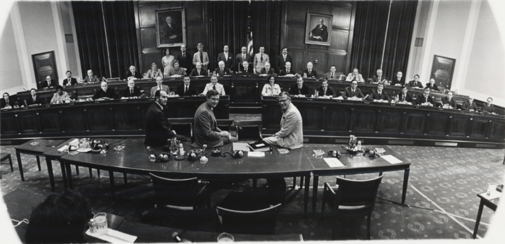 Members and staff of House Judiciary Committee 1974 watergate