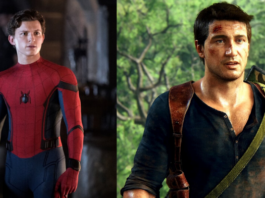 tom holland, uncharted