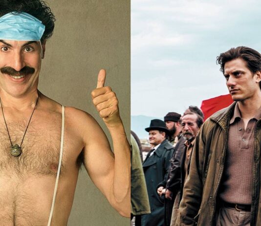 Migliori film 2020, new york times, borat 2, martin eden, luca marinelli