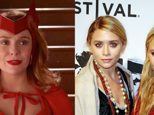 elizabeth olsen, gemelle olsen