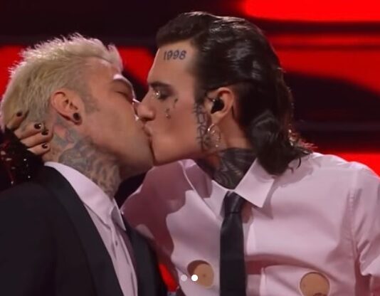 Fedez e Rosa Chemical Sanremo 2023