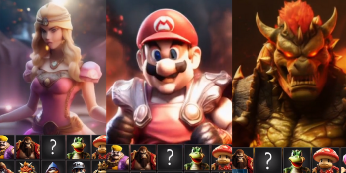 super mario mortal kombat