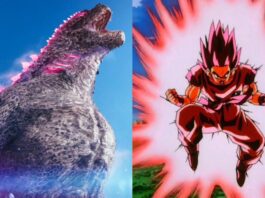 godzilla, dragon ball