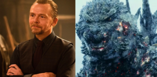 simon pegg, godzilla minus one