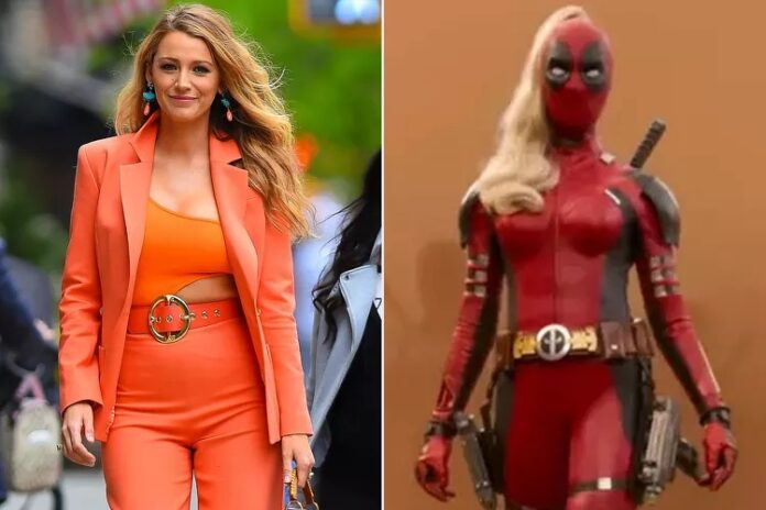 blake lively, lady deadpool