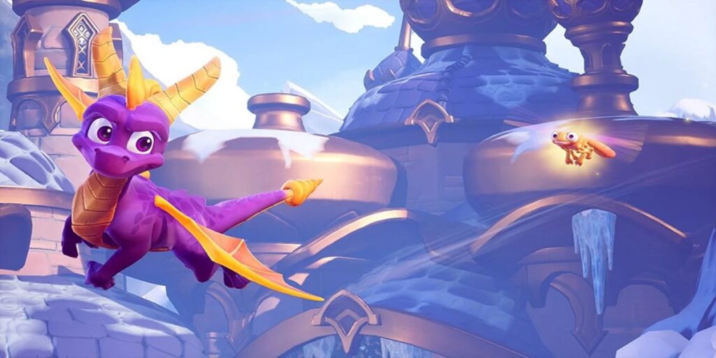 Spyro in volo