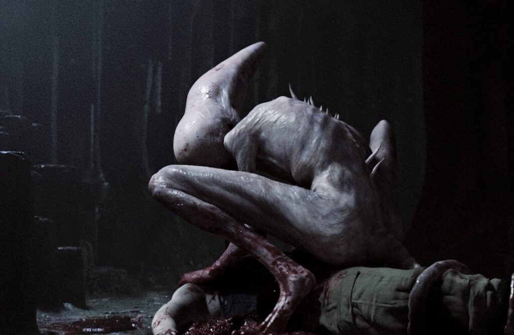 neomorph with victim