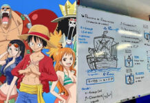 One Piece lezione fisica