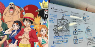 One Piece lezione fisica