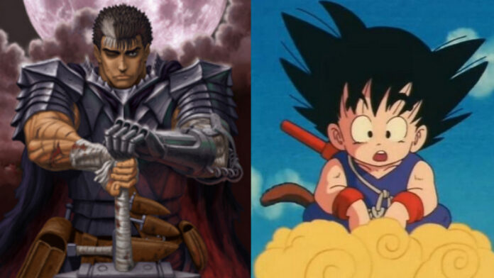 Manga Berserk Dragon Ball