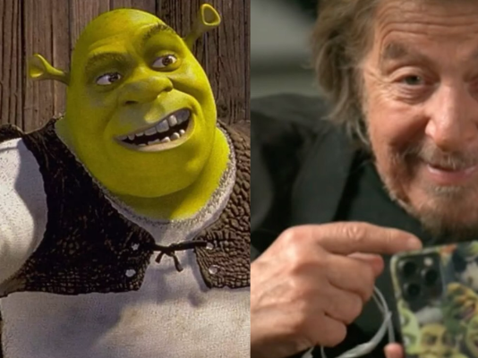 shrek, al pacino