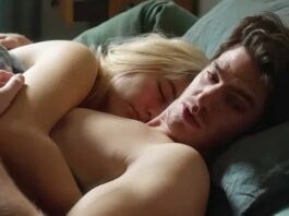 andrew garfield, florenche pugh, we live in time