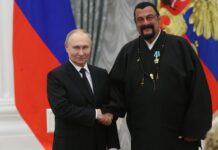 steven seagal, putin