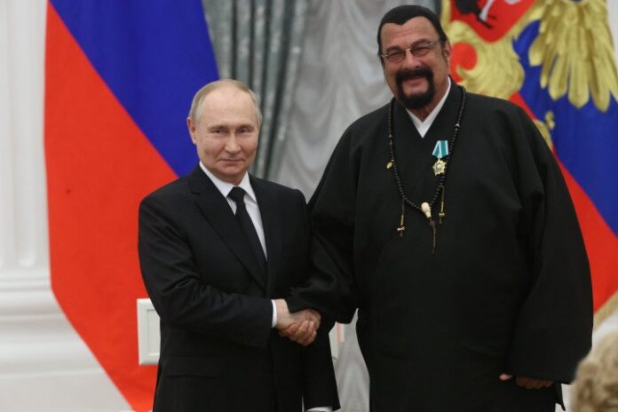 steven seagal, putin