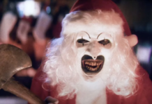 terrifier 3, art, santa claus