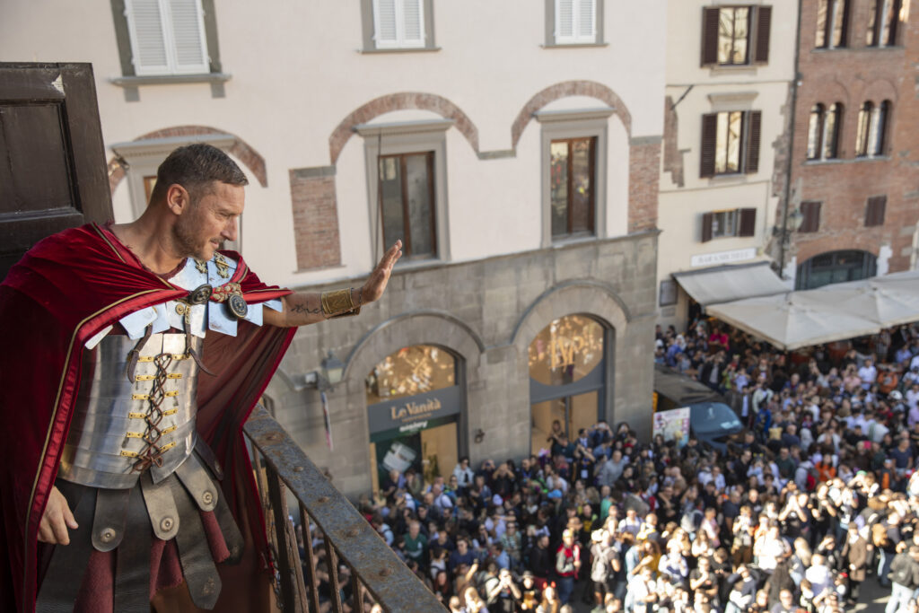 il gladiatore, francesco totti