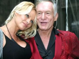 pamela anderson, hugh hefner