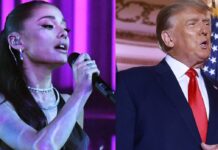 ariana grande, trump