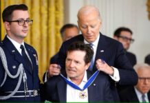 michael j fox, biden