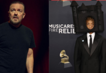 ricky gervais. jaden smith