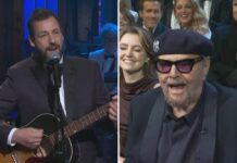 adam sandler, jack nicholson, snl