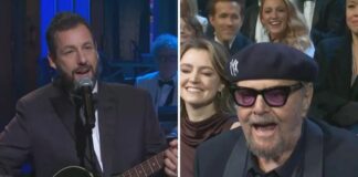 adam sandler, jack nicholson, snl