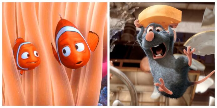 ratatouille, alla ricerca di nemo